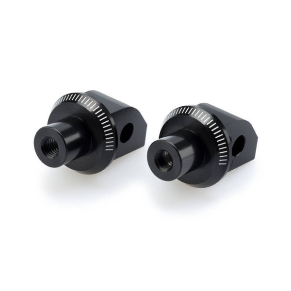 Puig Pillion Footpeg Adaptors Black